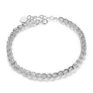 990 silver phoenix tail bracelet